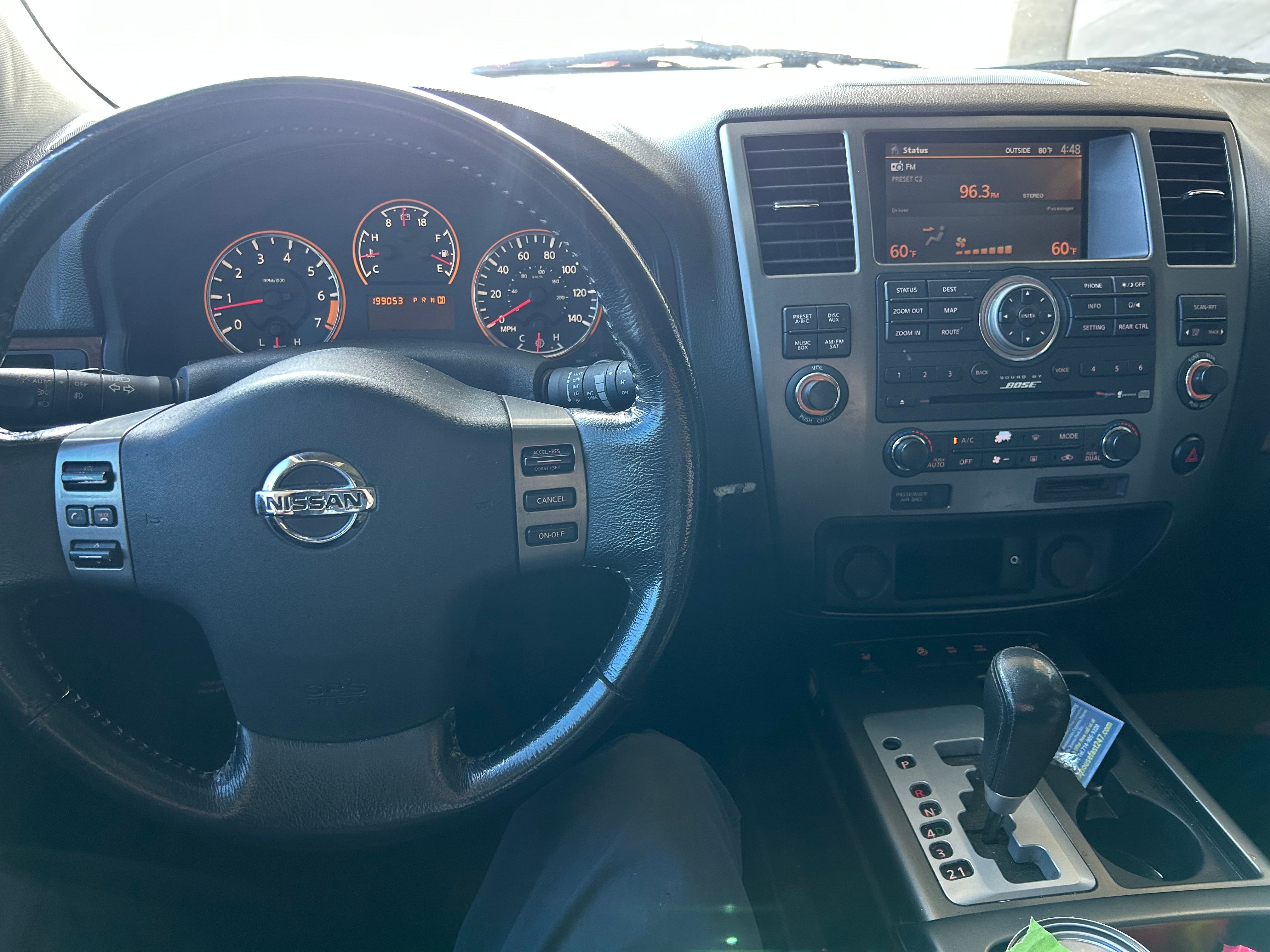 Used 2010 Nissan Armada Platinum w/ Captain Seat Pkg RWD image 8