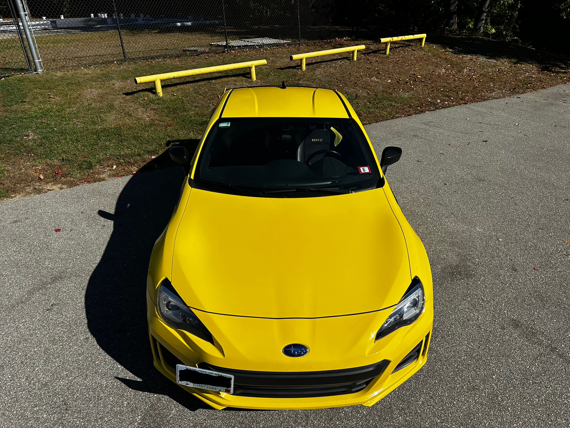 Used 2017 Subaru BRZ Series.Yellow RWD image 9