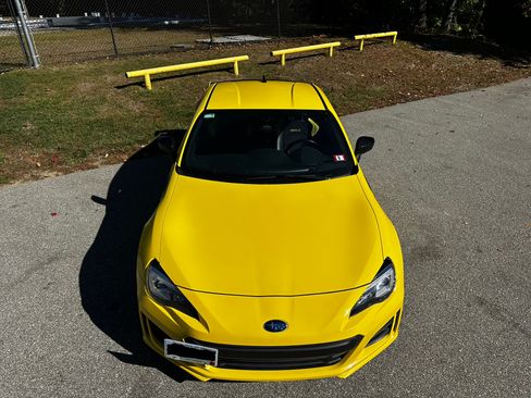 Used 2017 Subaru BRZ Series.Yellow RWD image 9