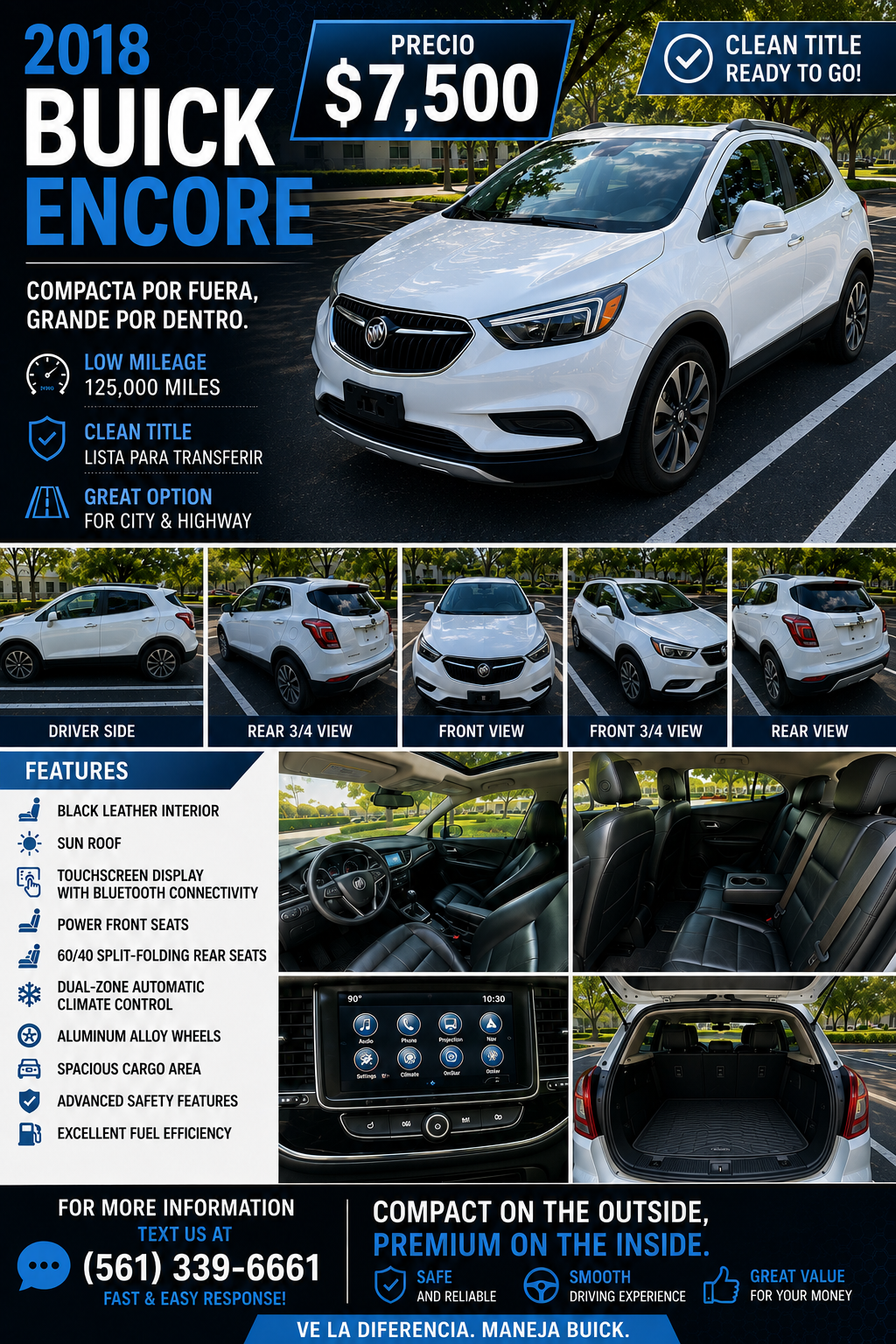 Used 2018 Buick Encore Essence FWD image 17