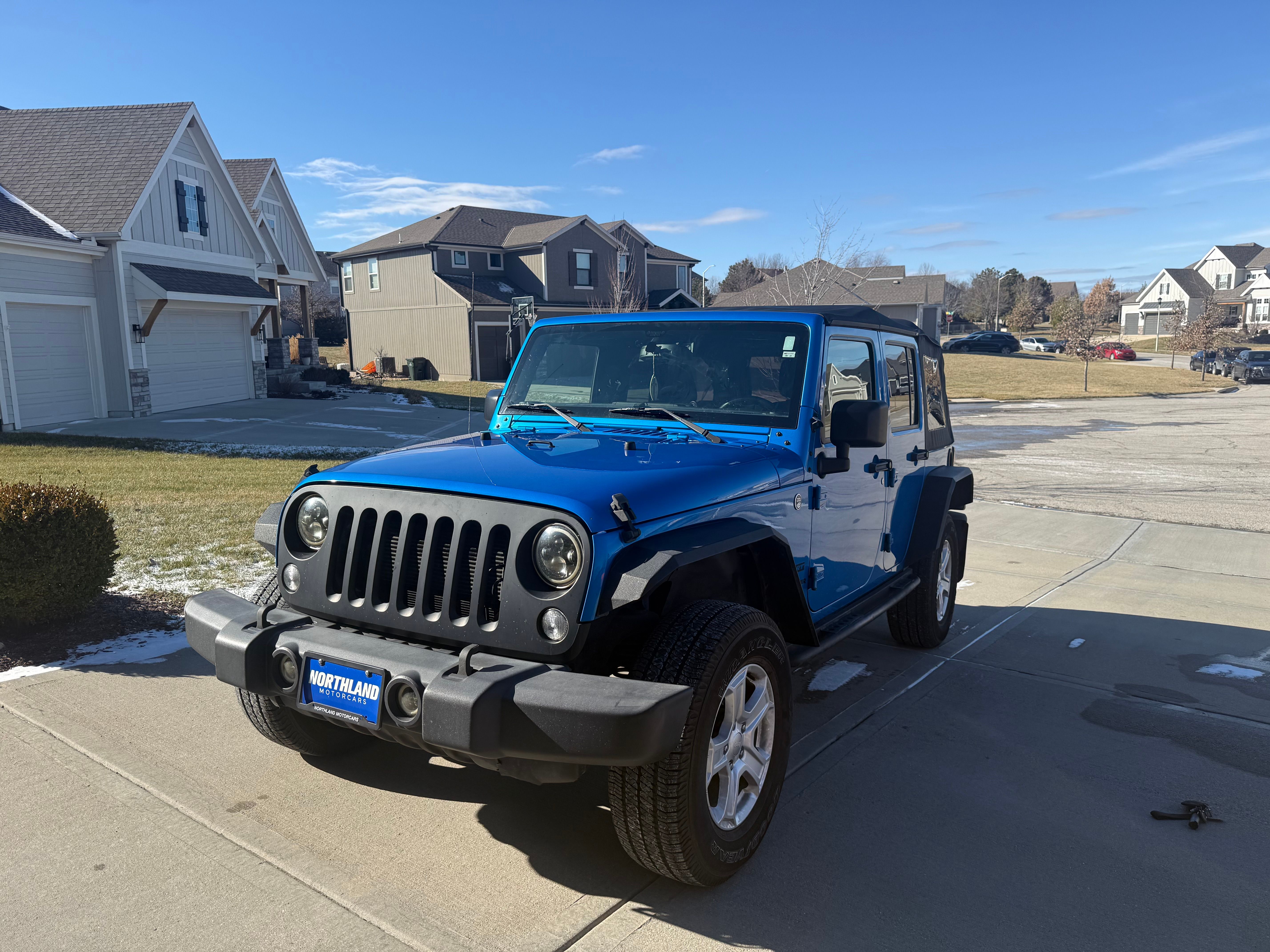 Used 2015 Jeep Wrangler Unlimited Sport w/ Quick Order Package 24S AWD/4WD image 11