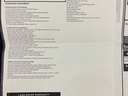 Used 2024 Land Rover Range Rover SE image 15