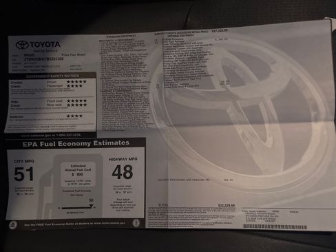 Used 2011 Toyota Prius Four w/ Solar Roof Pkg FWD image 12