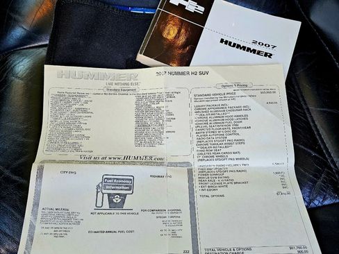 Used 2007 HUMMER H2 image 10