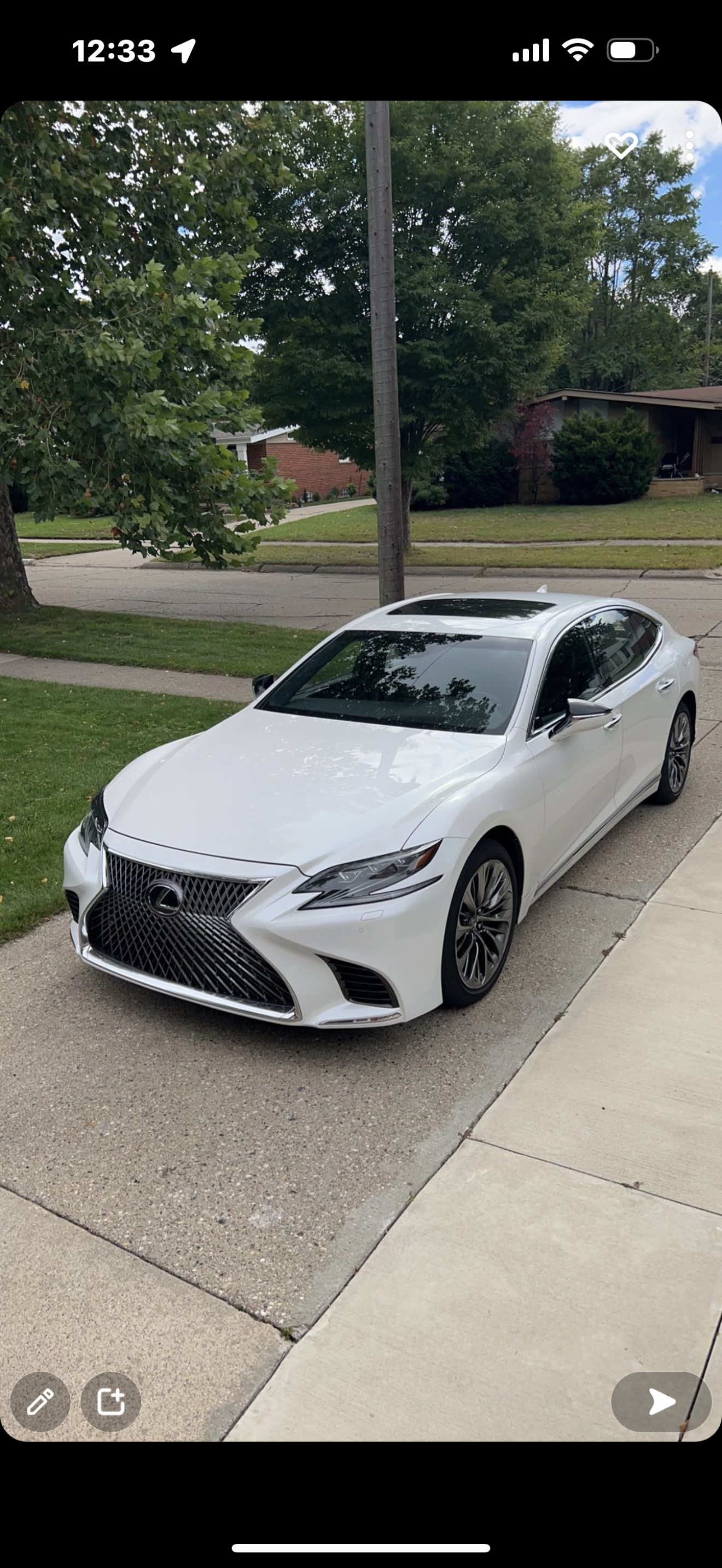 Used 2019 Lexus LS 500 AWD w/ Interior Upgrade Package image 1