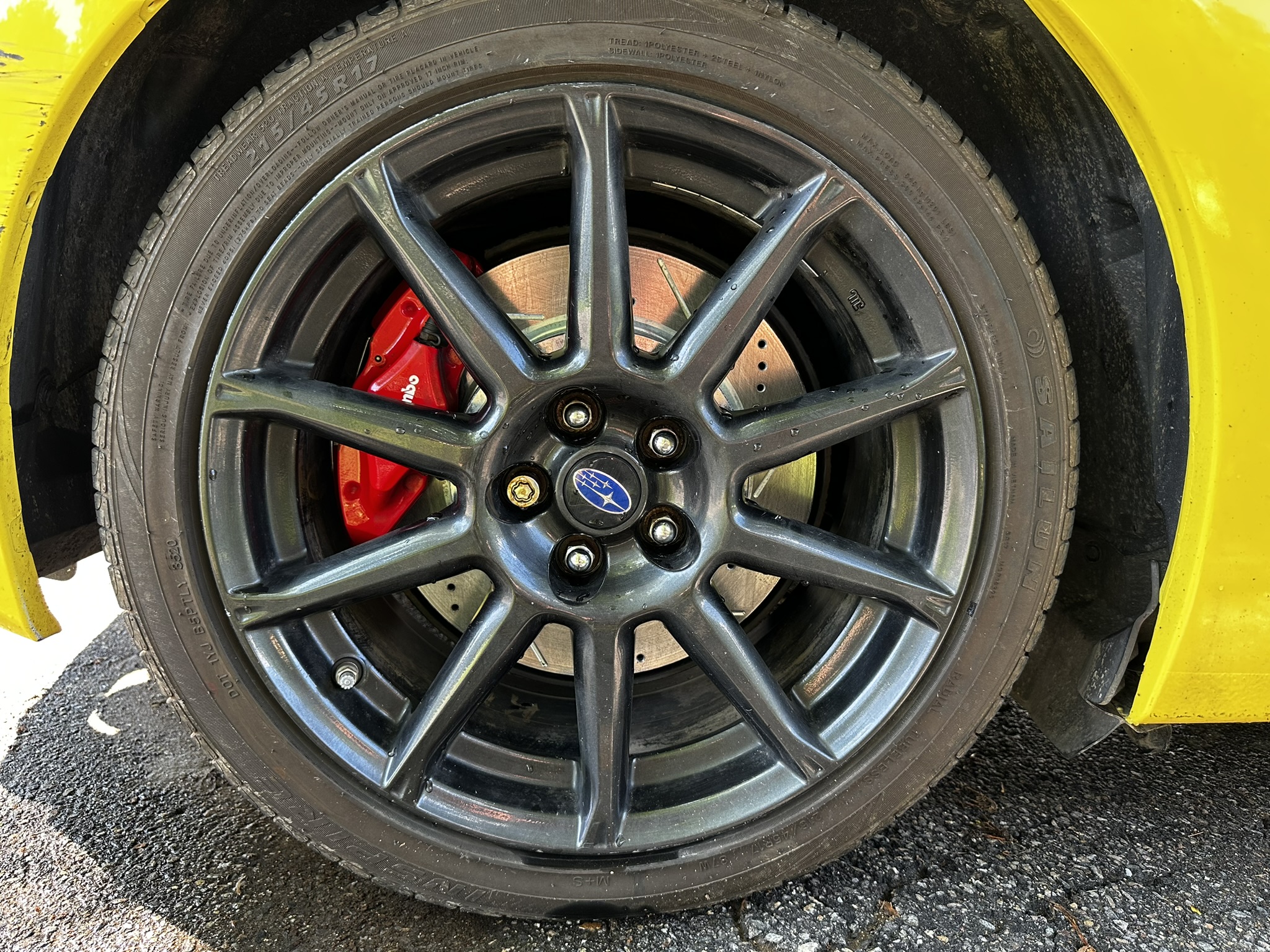 Used 2017 Subaru BRZ Series.Yellow RWD image 25