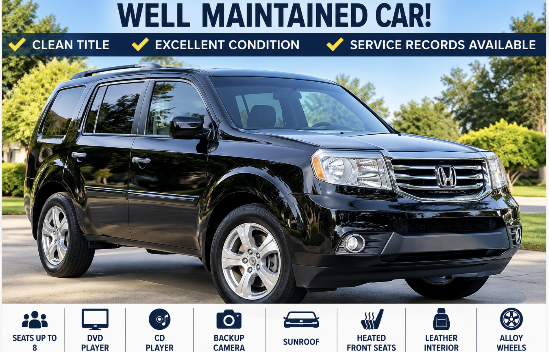Used 2013 Honda Pilot EX-L image 2