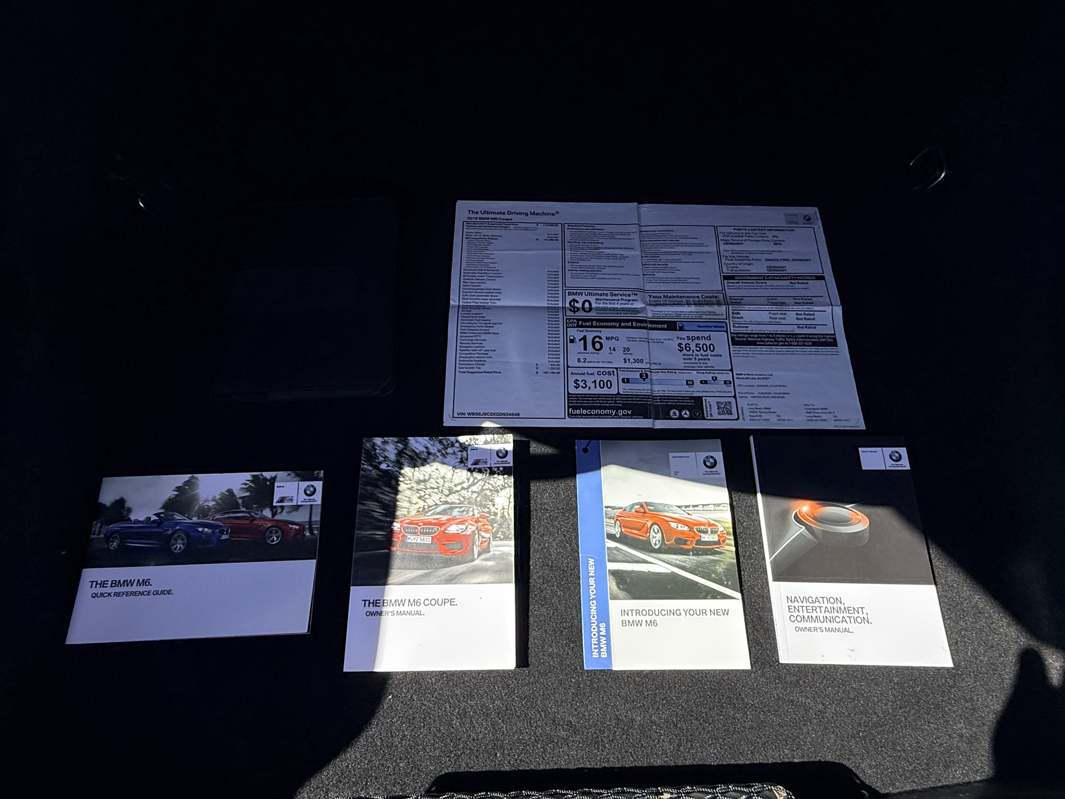 Used 2016 BMW M6 Coupe RWD image 29