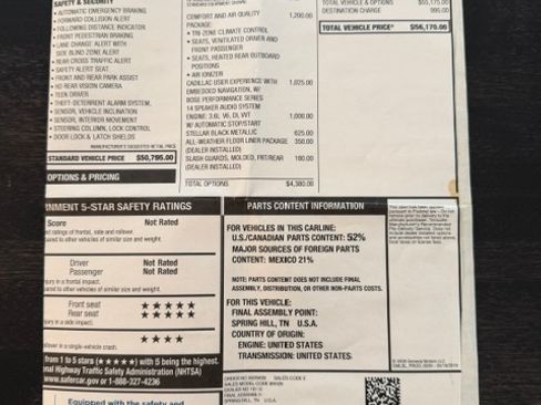 Used 2020 Cadillac XT5 Premium Luxury w/ LPO, Floor Liner Package AWD/4WD image 14