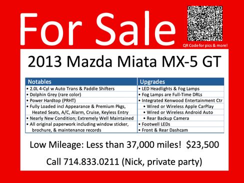 Used 2013 MAZDA MX-5 Miata Grand Touring image 16