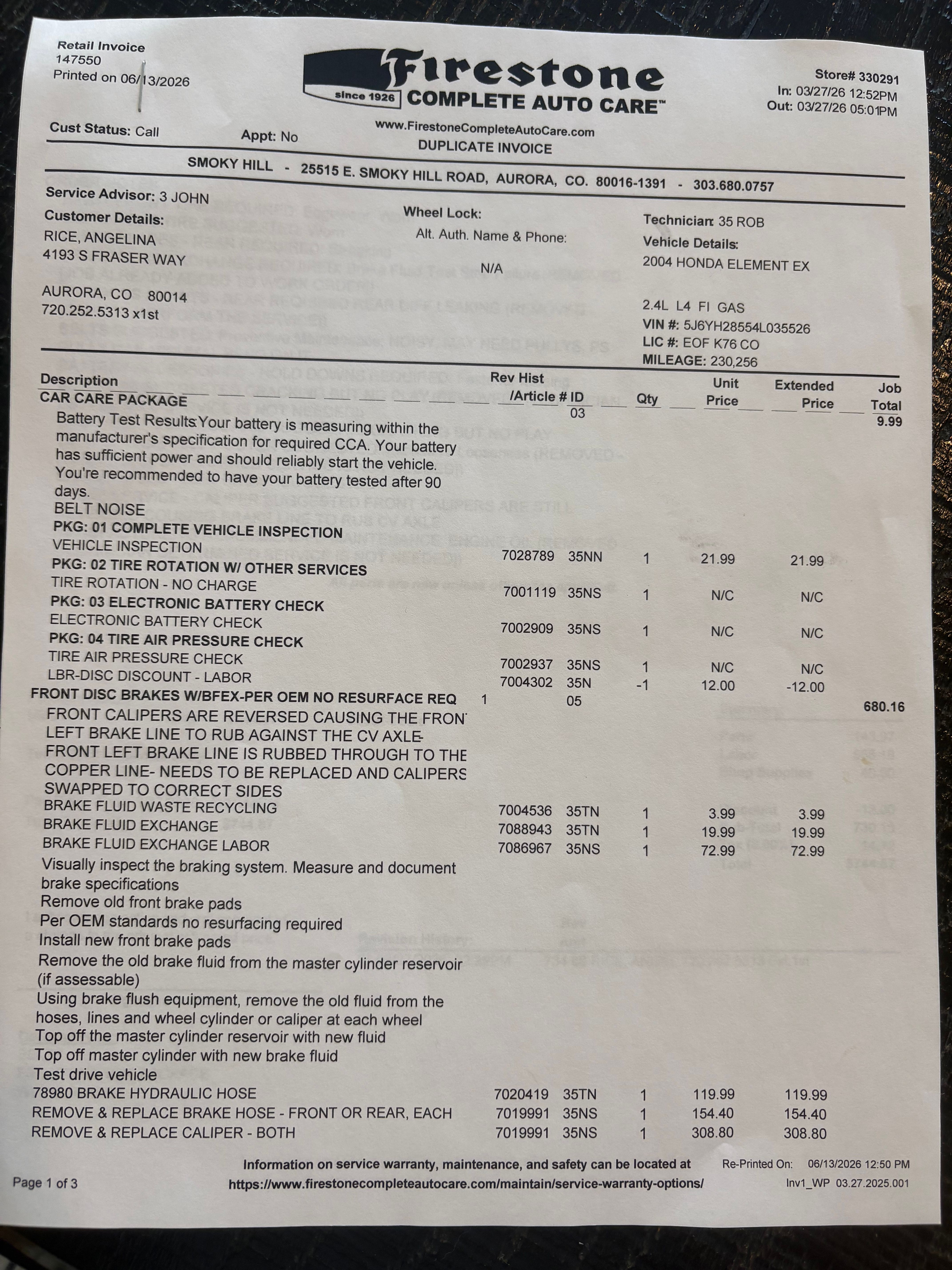 Used 2004 Honda Element EX image 22