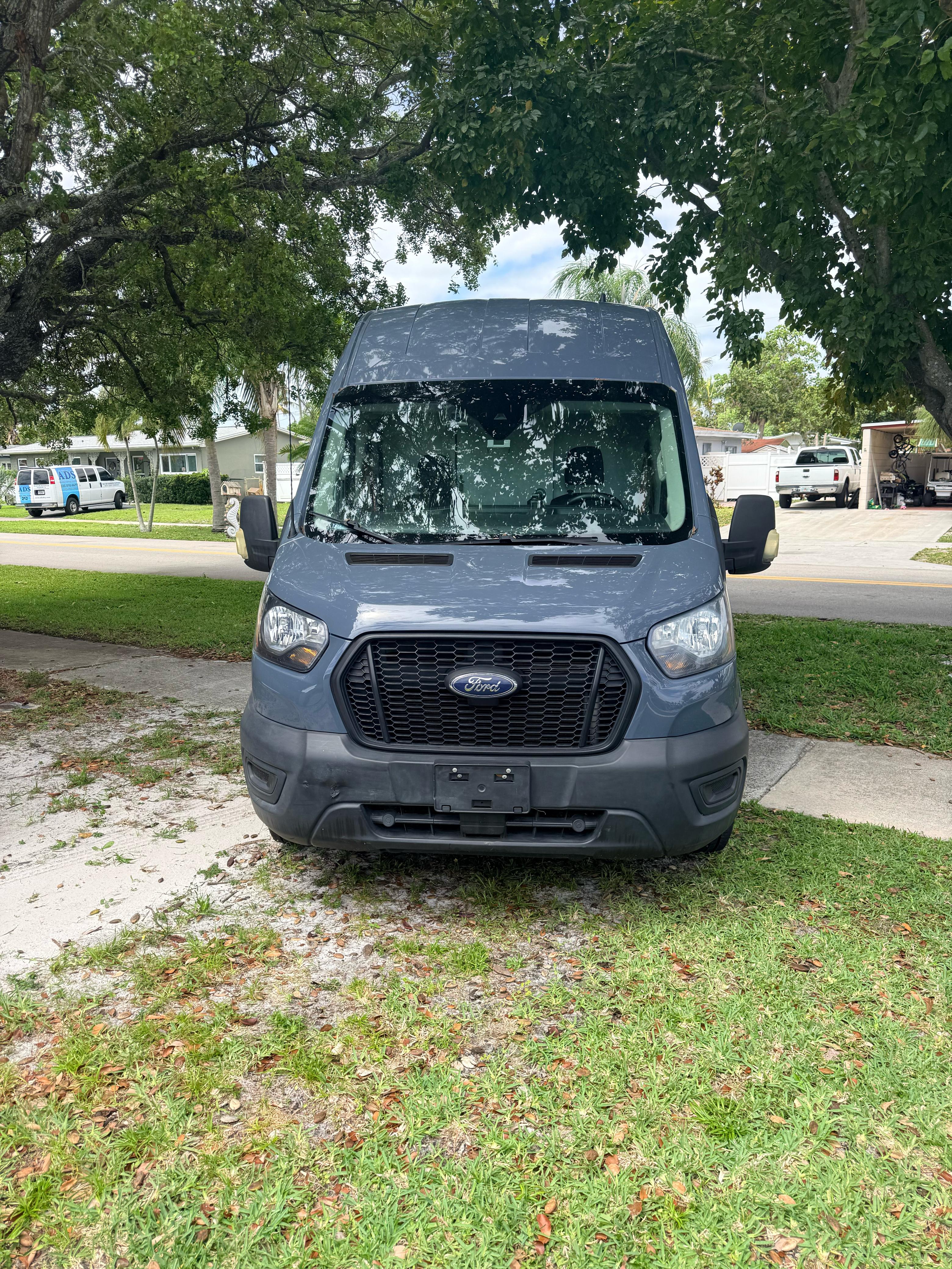 Used 2021 Ford Transit 250 148 High Roof Extended w/ Parcel Delivery Package RWD image 8