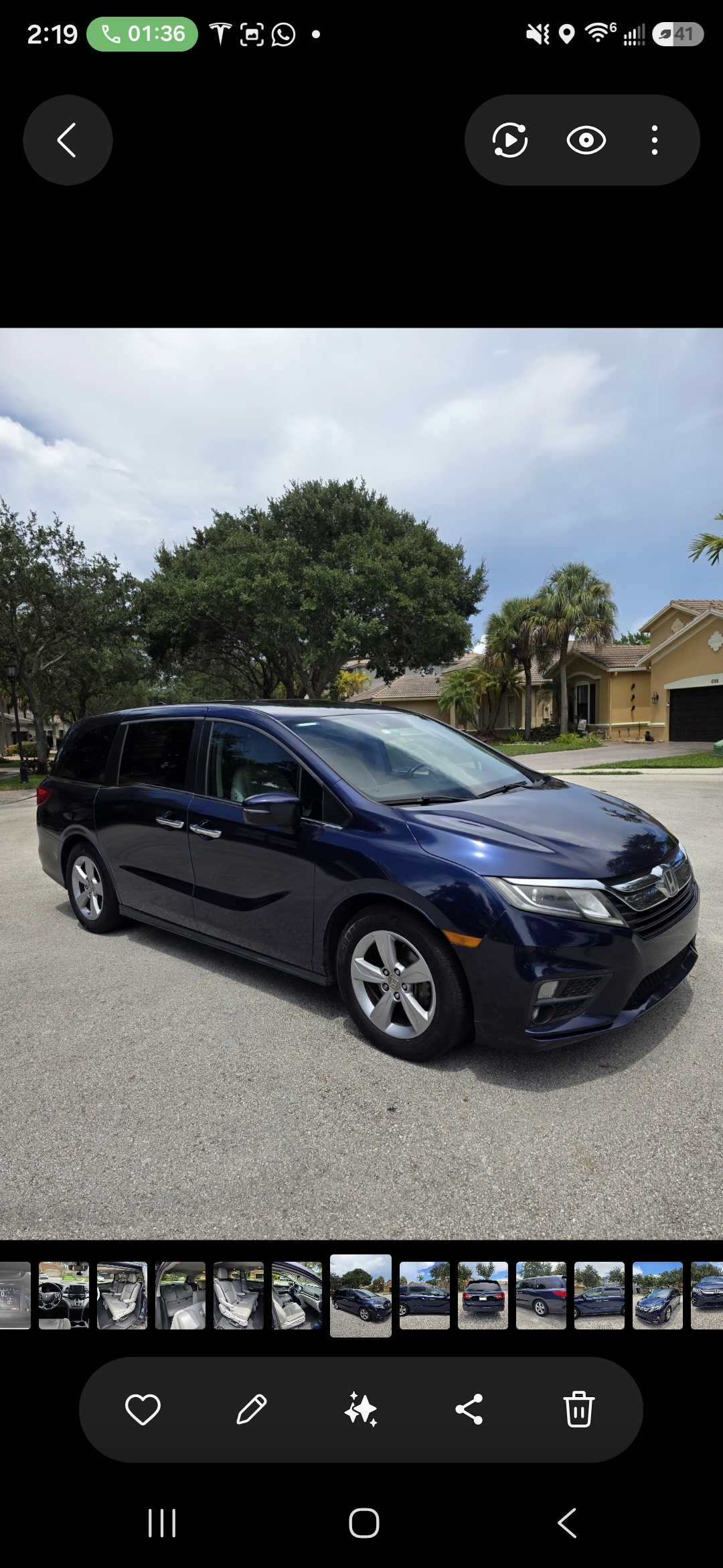 Used 2019 Honda Odyssey EX-L image 10