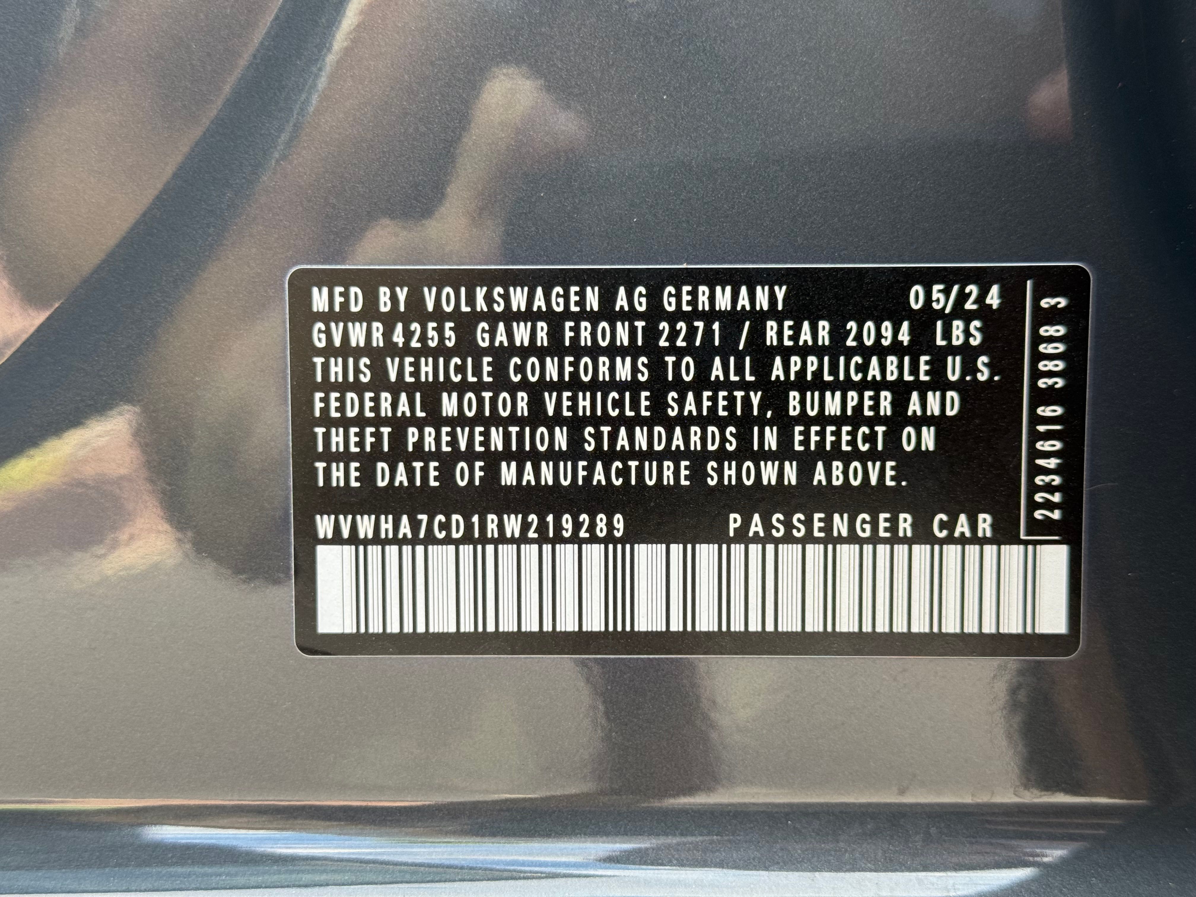 Used 2024 Volkswagen GTI S FWD image 13