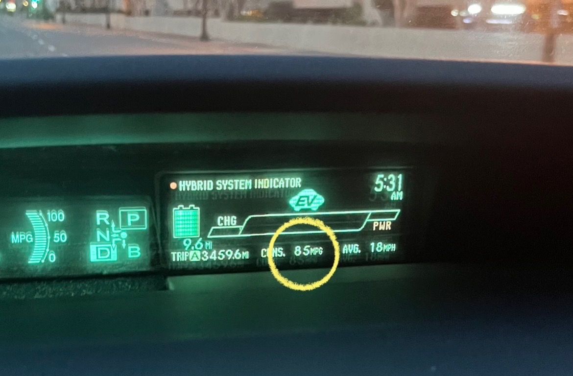 Used 2014 Toyota Prius Prime Plug-In Hybrid FWD image 8