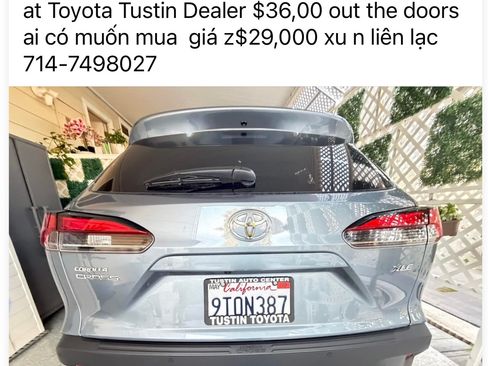 Used 2025 Toyota Corolla Cross XLE image 13