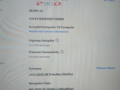 Used 2016 Tesla Model S P90D image 6