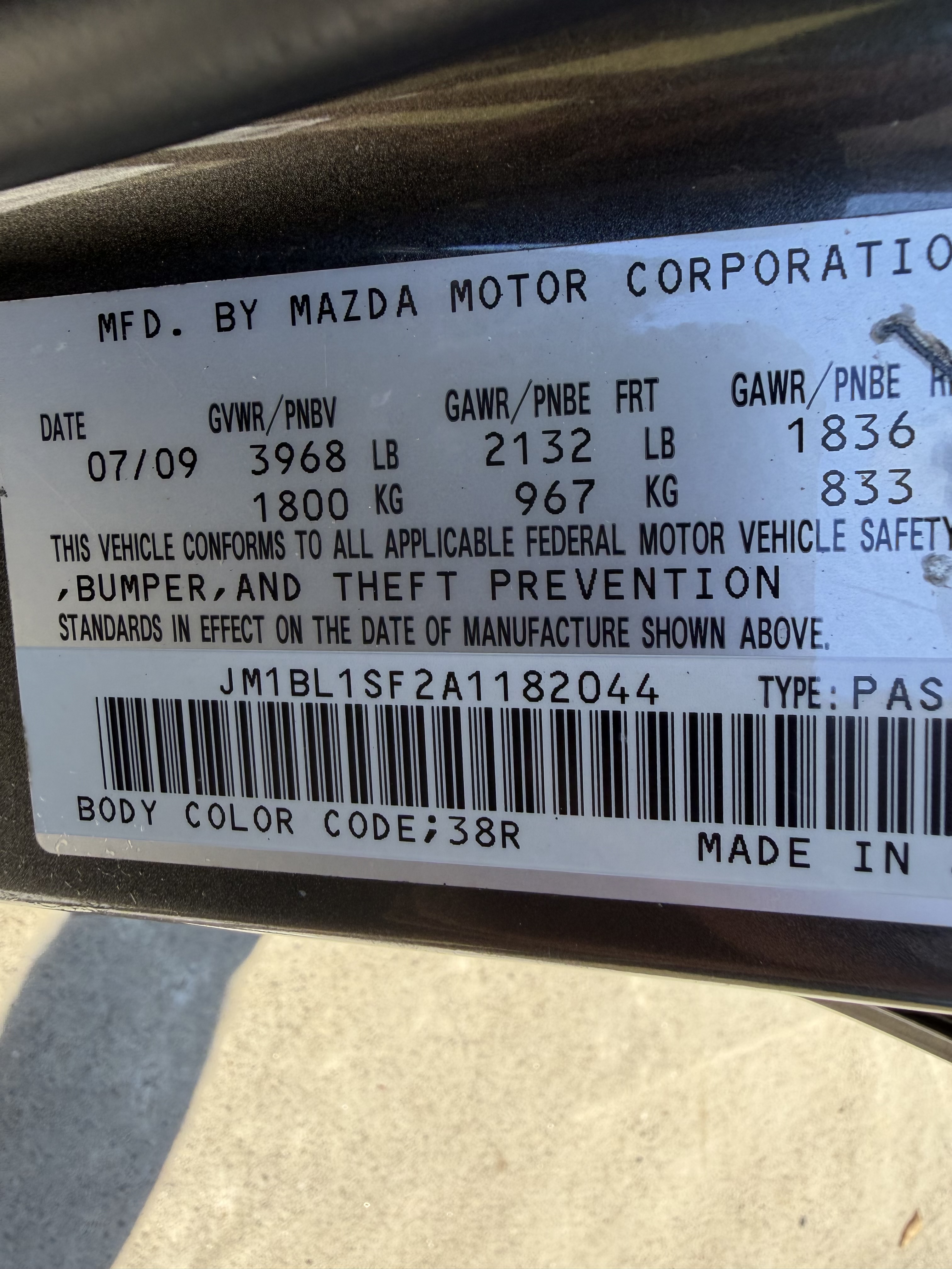 Used 2010 MAZDA MAZDA3 i Touring FWD image 20