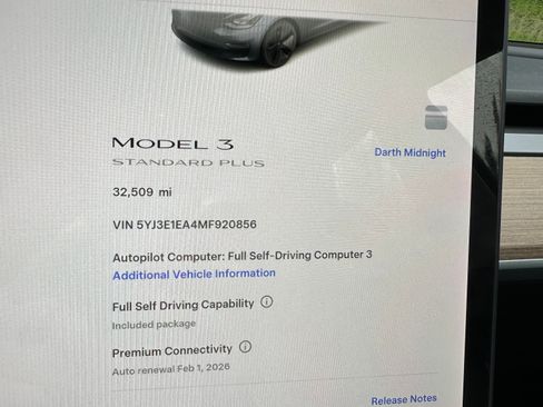Used 2021 Tesla Model 3 Standard Range Plus image 2