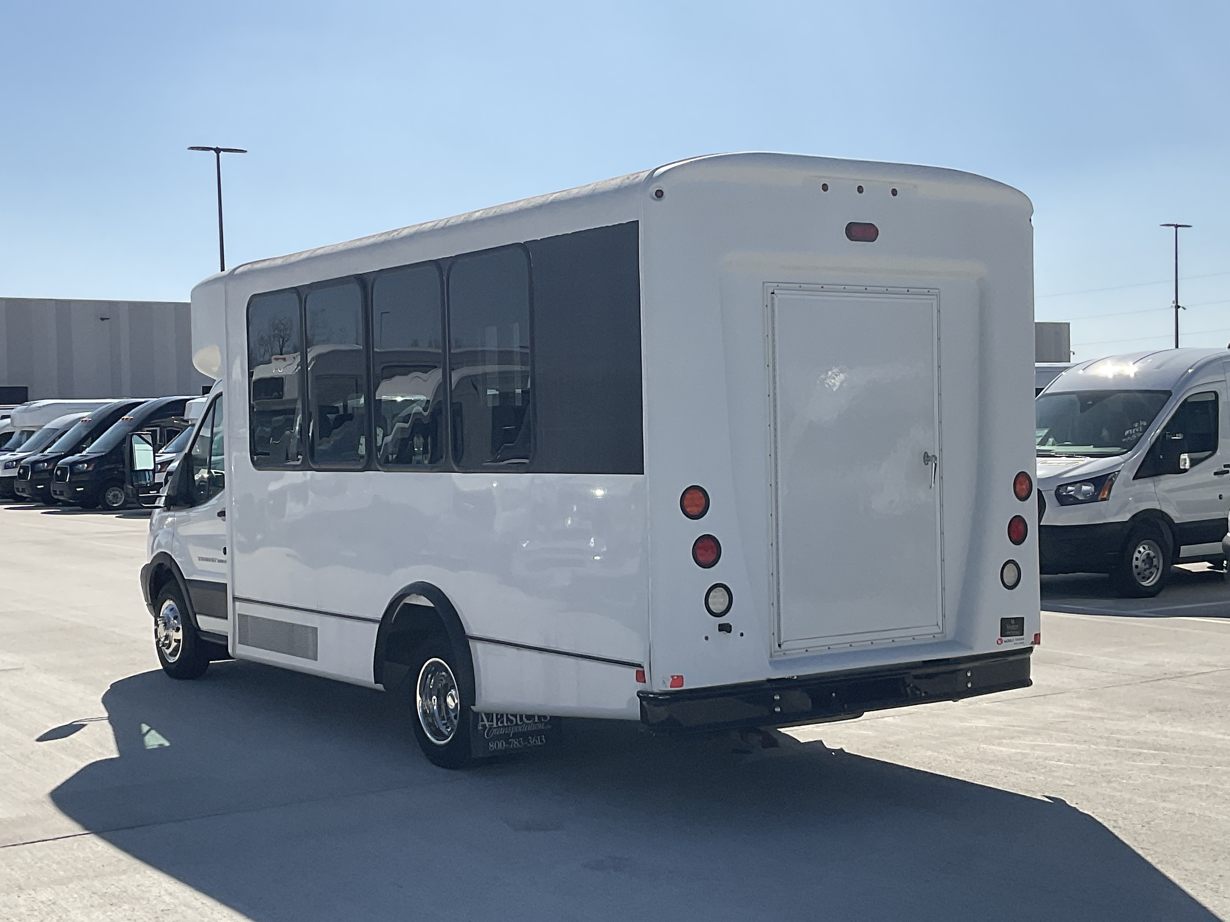 Used 2019 Ford Transit 350 156 DRW w/ Shuttle Bus Prep Package RWD image 5