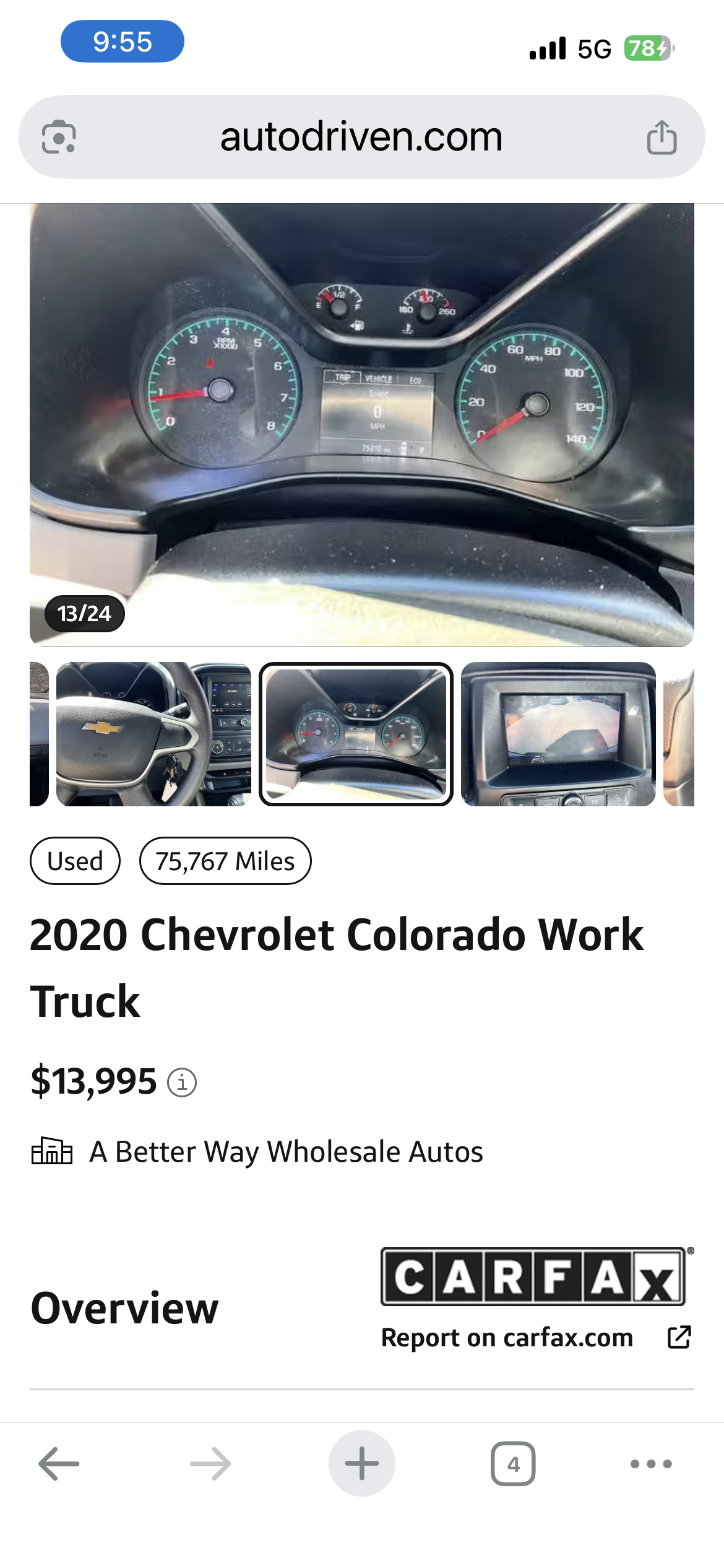 Used 2020 Chevrolet Colorado W/T w/ WT Convenience Package RWD image 27