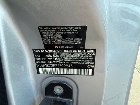 Used 2006 Mercedes-Benz SLK 55 AMG image 11