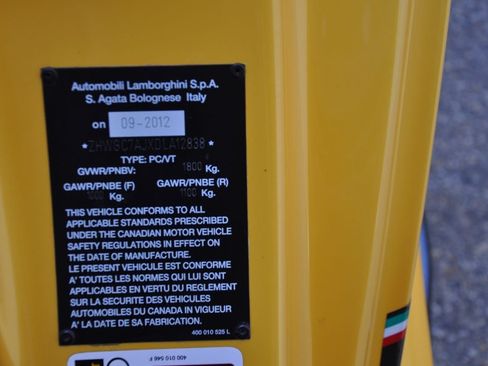 Used 2012 Lamborghini Gallardo LP 570-4 Super Trofeo Stradale image 11