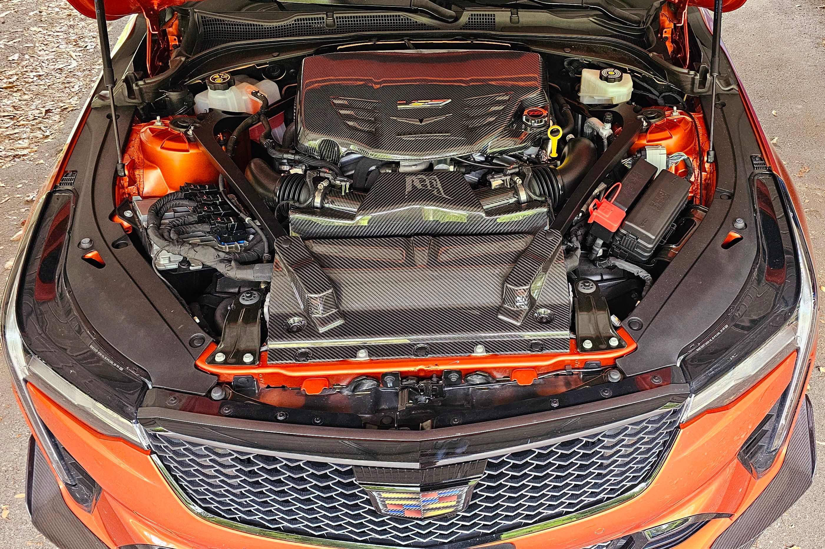 Used 2022 Cadillac CT4 V Blackwing w/ Carbon Fiber 1 Package RWD image 6
