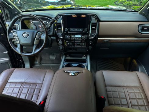 Used 2021 Nissan Titan Platinum Reserve w/ Off Road Protection Package AWD/4WD image 14