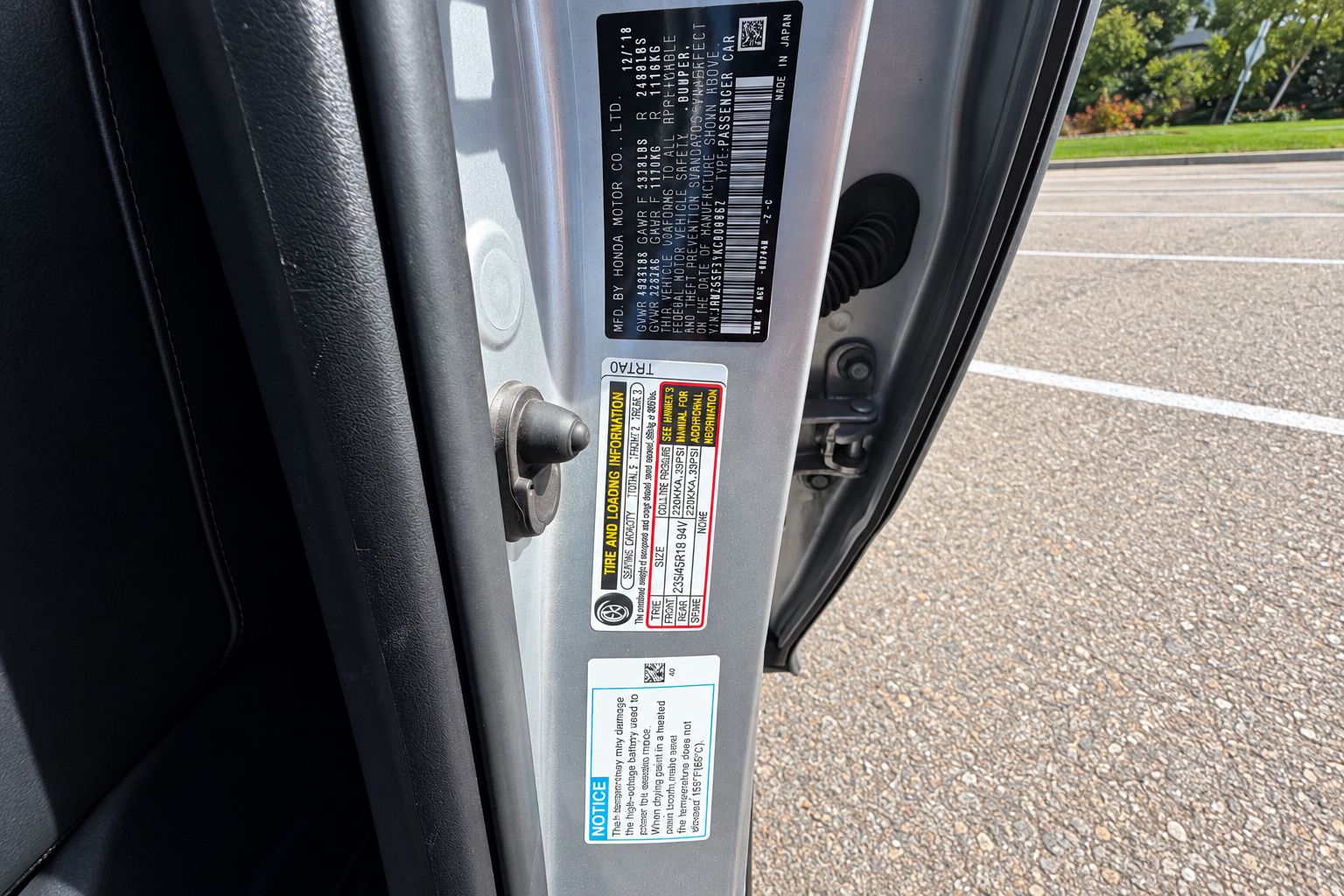 Used 2019 Honda Clarity Touring image 21