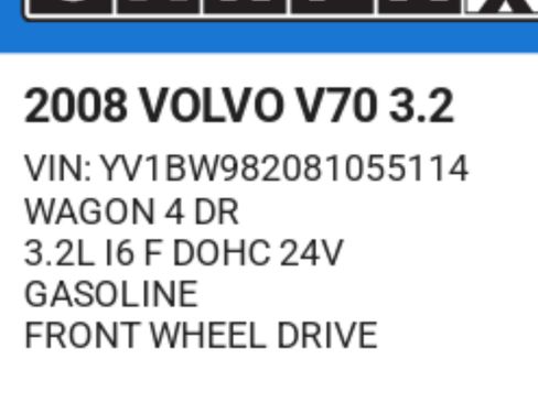 Used 2008 Volvo V70 image 16