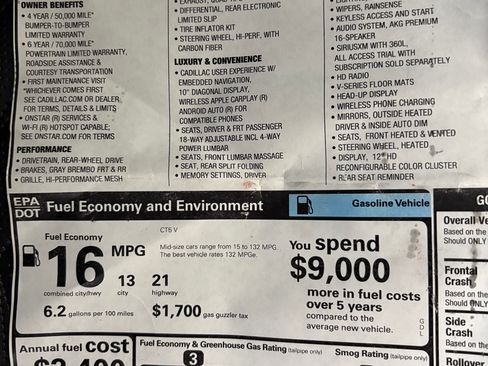 Used 2023 Cadillac CT5 V Blackwing w/ Driver Assist Package image 15