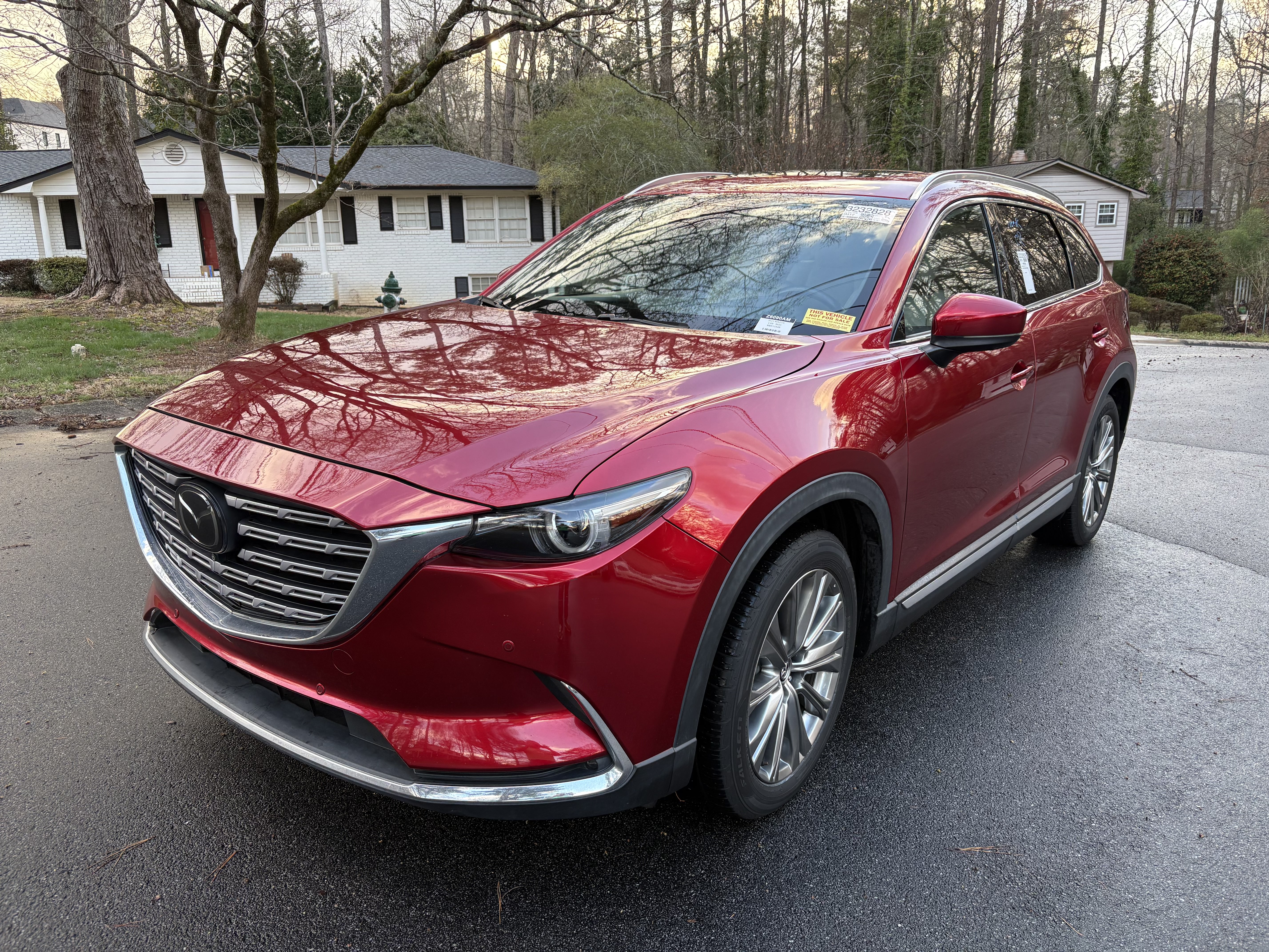 Used 2021 MAZDA CX-9 Signature AWD/4WD image 1