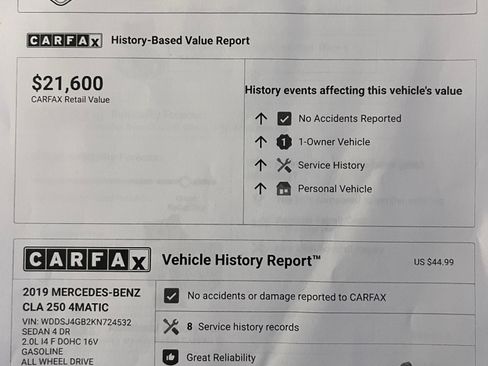 Used 2019 Mercedes-Benz CLA 250 250 4MATIC Coupe 4D image 17