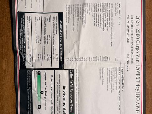 Used 2024 Mercedes-Benz Sprinter 2500 image 13