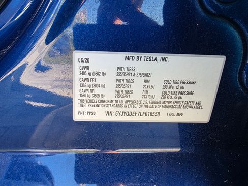 Used 2020 Tesla Model Y Performance image 15