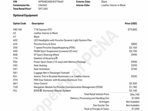 Used 2018 Porsche 718 Cayman GTS image 28