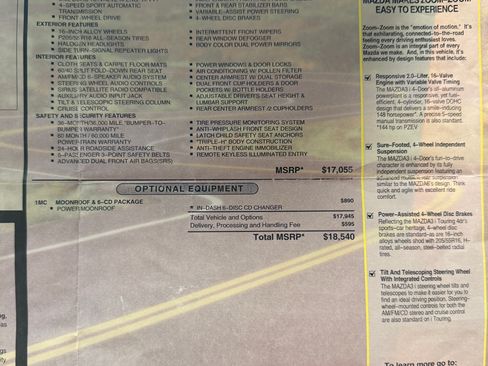 Used 2007 MAZDA MAZDA3 i Touring FWD image 25