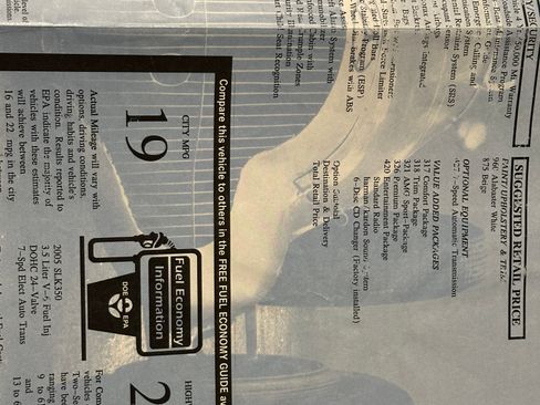 Used 2005 Mercedes-Benz SLK 350 image 9