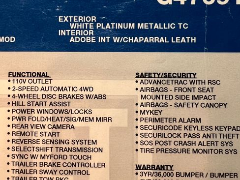 Used 2014 Ford F150 King Ranch w/ King Ranch Luxury Package image 29