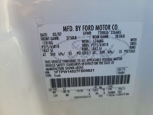 Used 2007 Ford F150 Lariat image 17