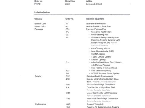 Used 2020 Porsche Cayenne E-Hybrid image 16