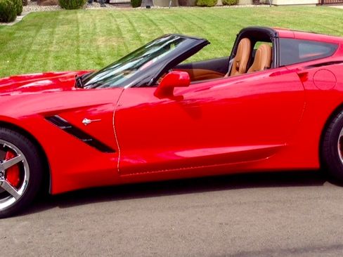 Used 2014 Chevrolet Corvette Stingray Coupe w/ 3LT Preferred Equipment Group RWD image 1