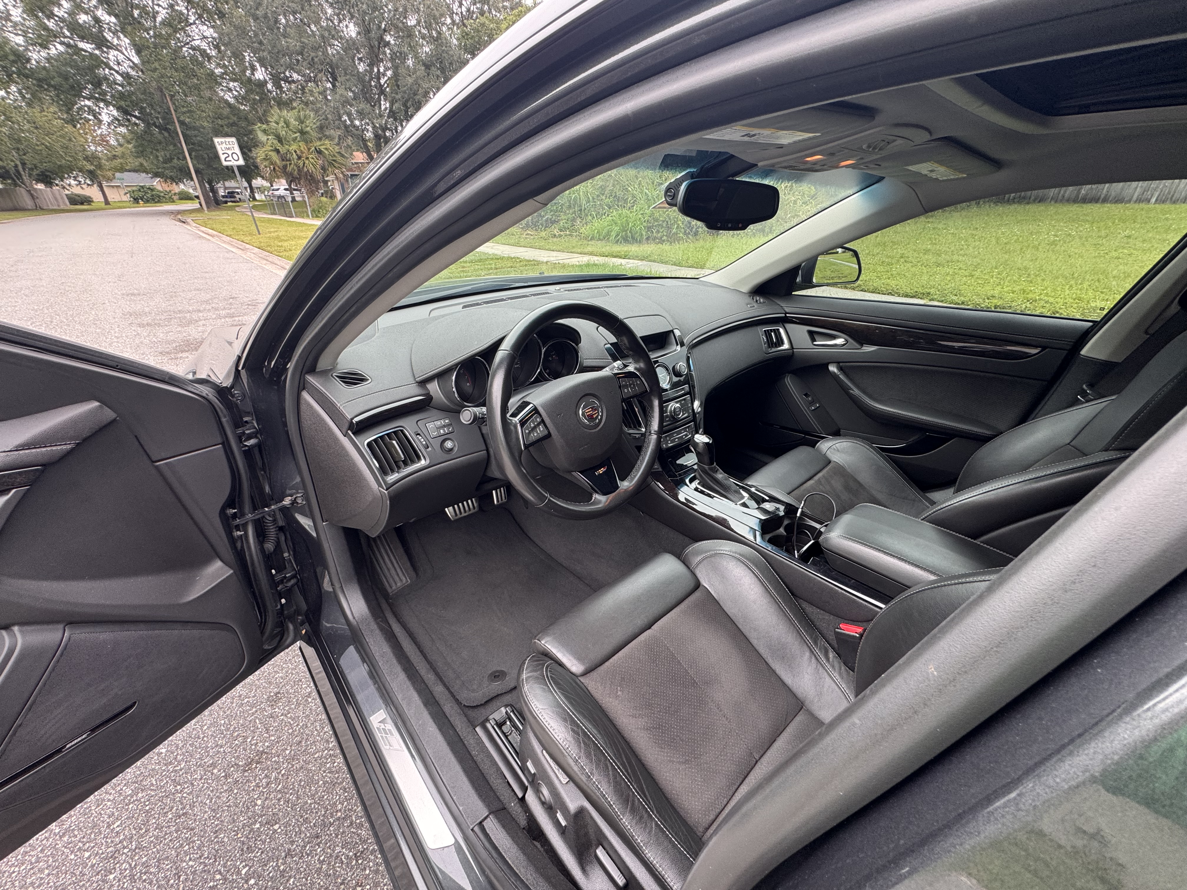 Used 2014 Cadillac CTS V w/ Wood Trim Package RWD image 15