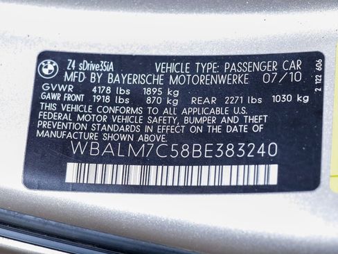 Used 2011 BMW Z4 sDrive35i image 30