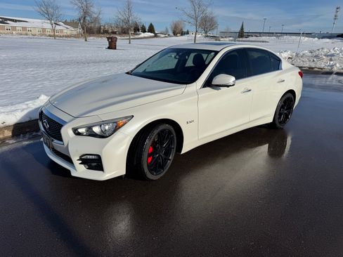 Used 2016 INFINITI Q50 Red Sport 400 image 2