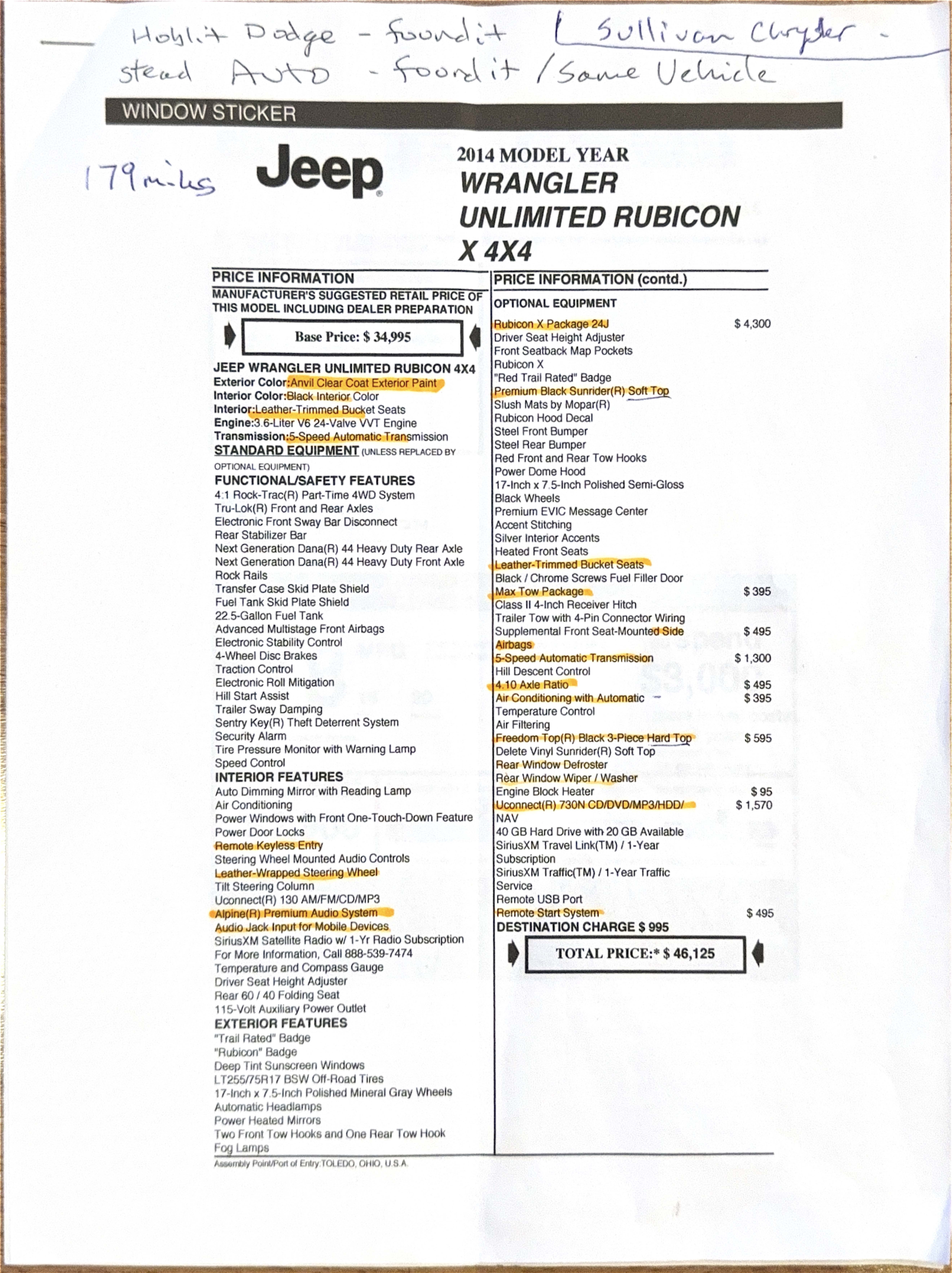 Used 2014 Jeep Wrangler Unlimited Rubicon AWD/4WD image 24