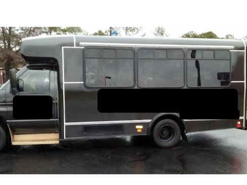 Used 2016 Ford E-350 and Econoline 350 Super Duty w/ Shuttle Bus Prep Package image 2