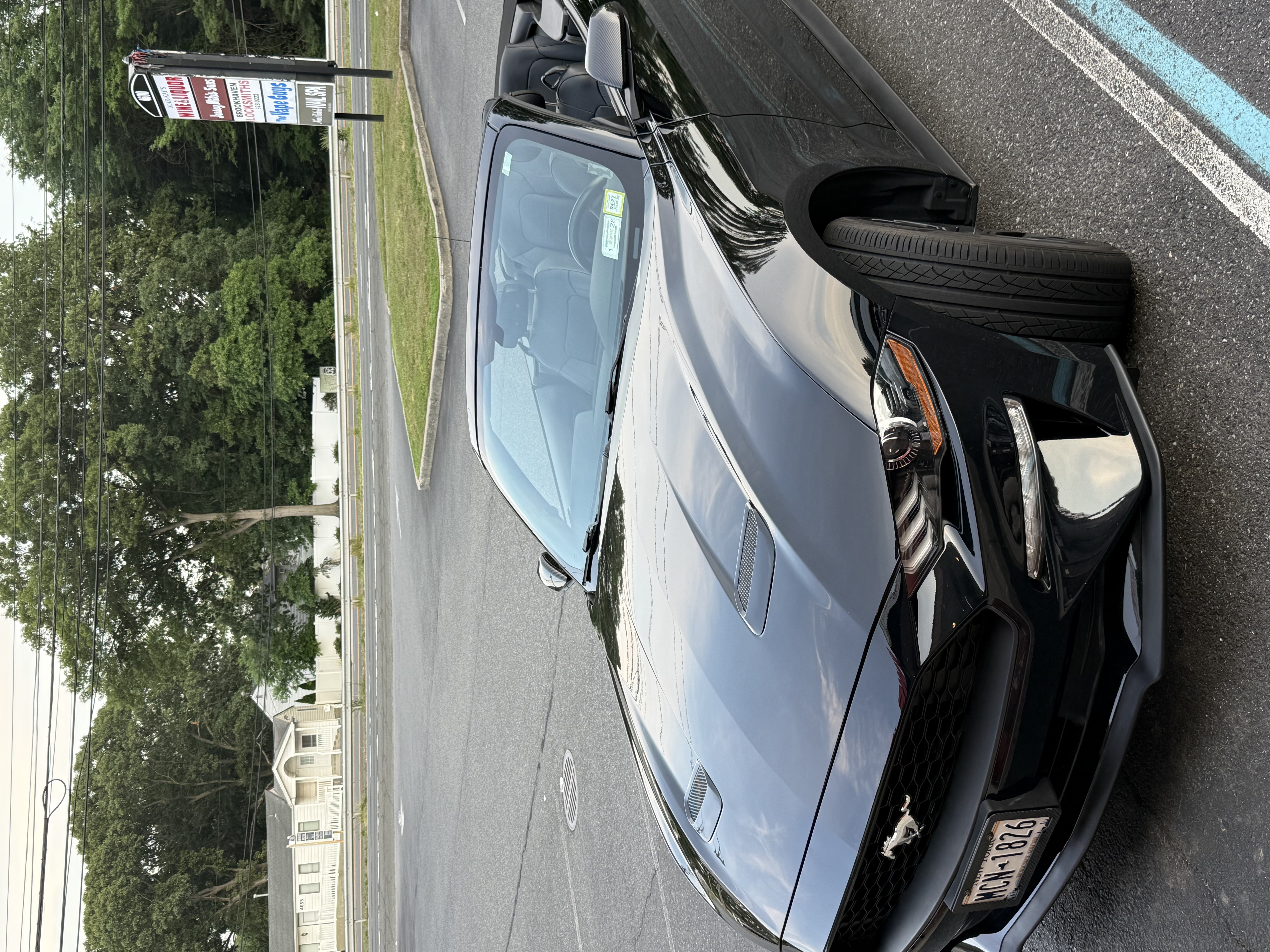 Used 2019 Ford Mustang Convertible w/ Ecoboost Performance Package RWD image 1