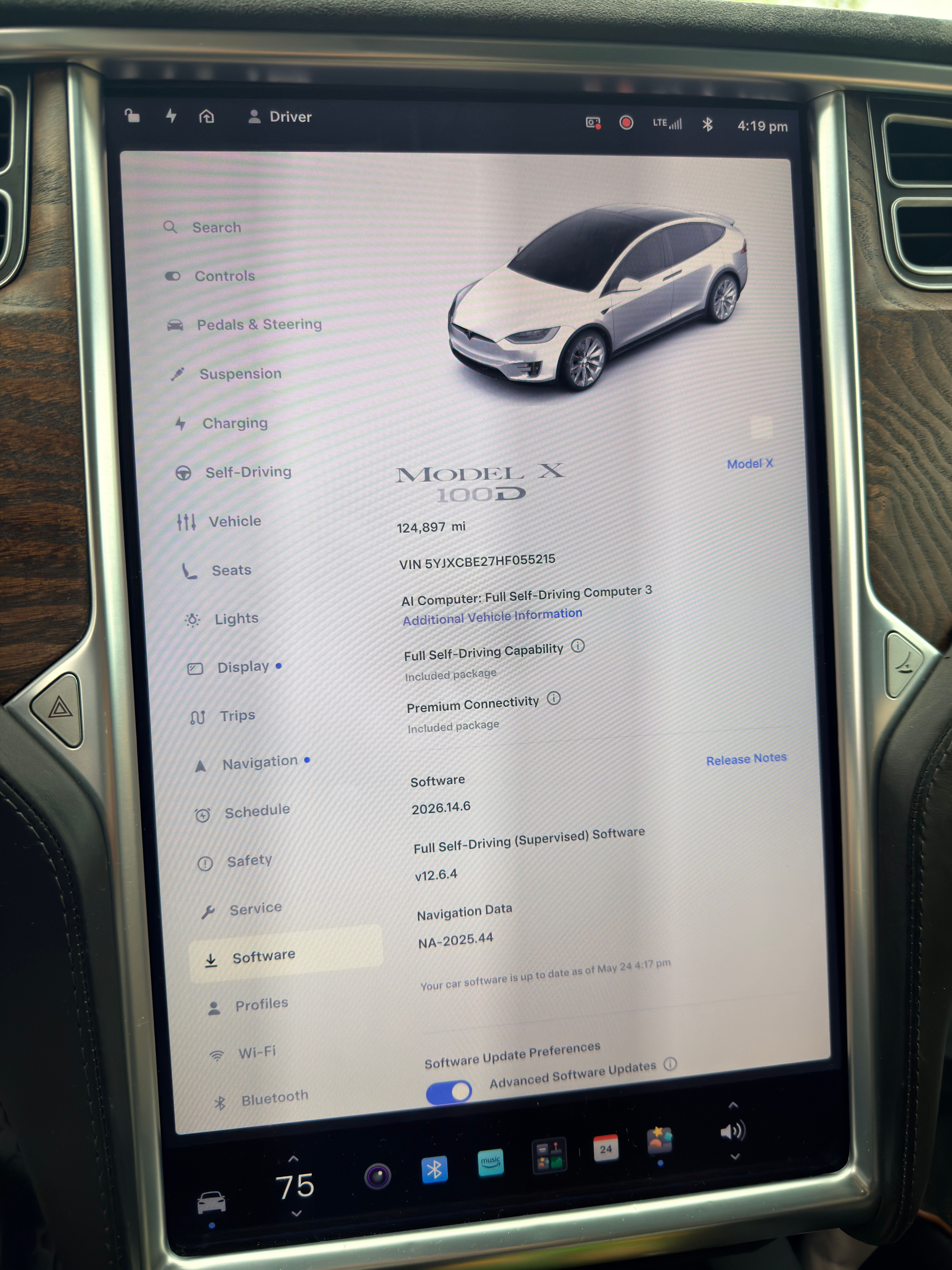 Used 2017 Tesla Model X 100D AWD/4WD image 13